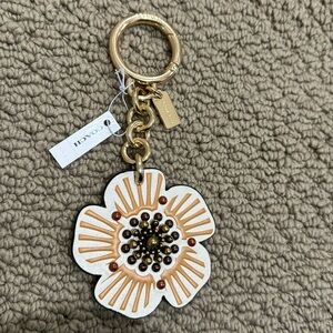Coach tea rose charm